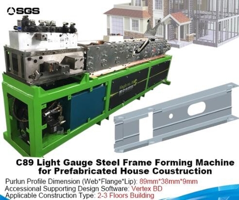 30m/Min Light Gauge Steel Roll che forma macchina 5.5KW