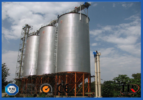 piccolo silos di stoccaggio del grano 777m3, silo materiale in serie di stoccaggio del cereale